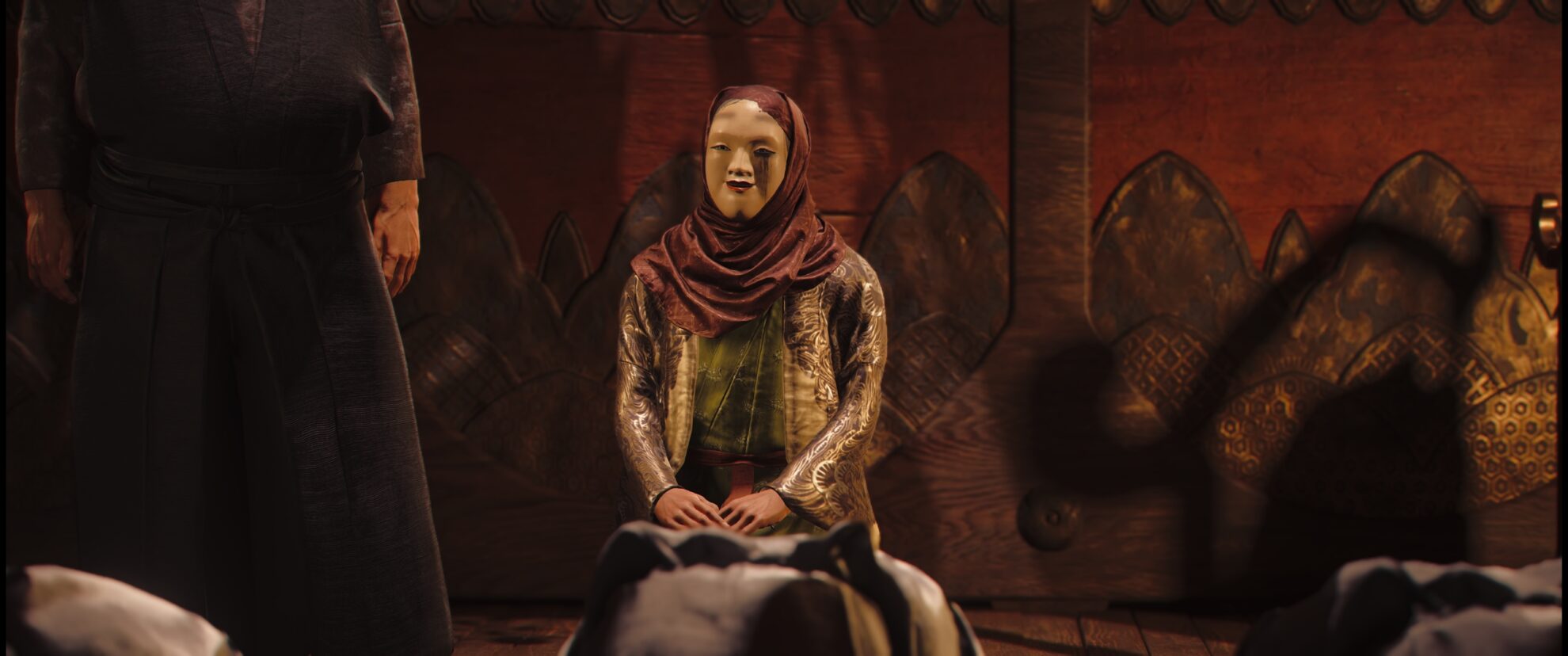 The Mourner with Mask