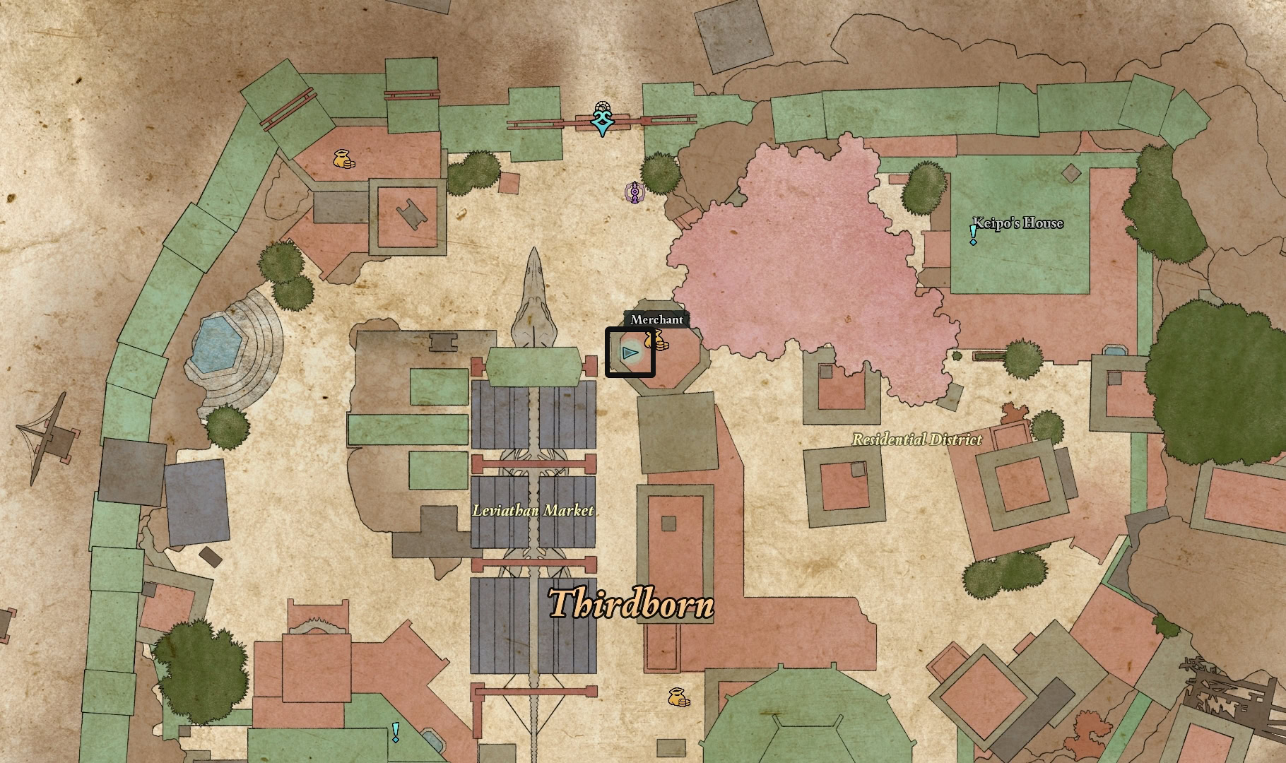 Thirdborn Boots, Wavebinder Bracers, Halma's Fancy Map