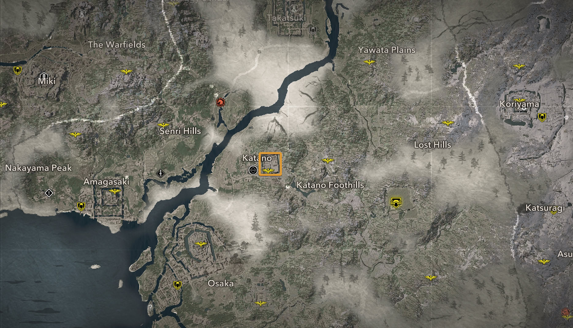 Tools Master Gear - Katano Castle Map