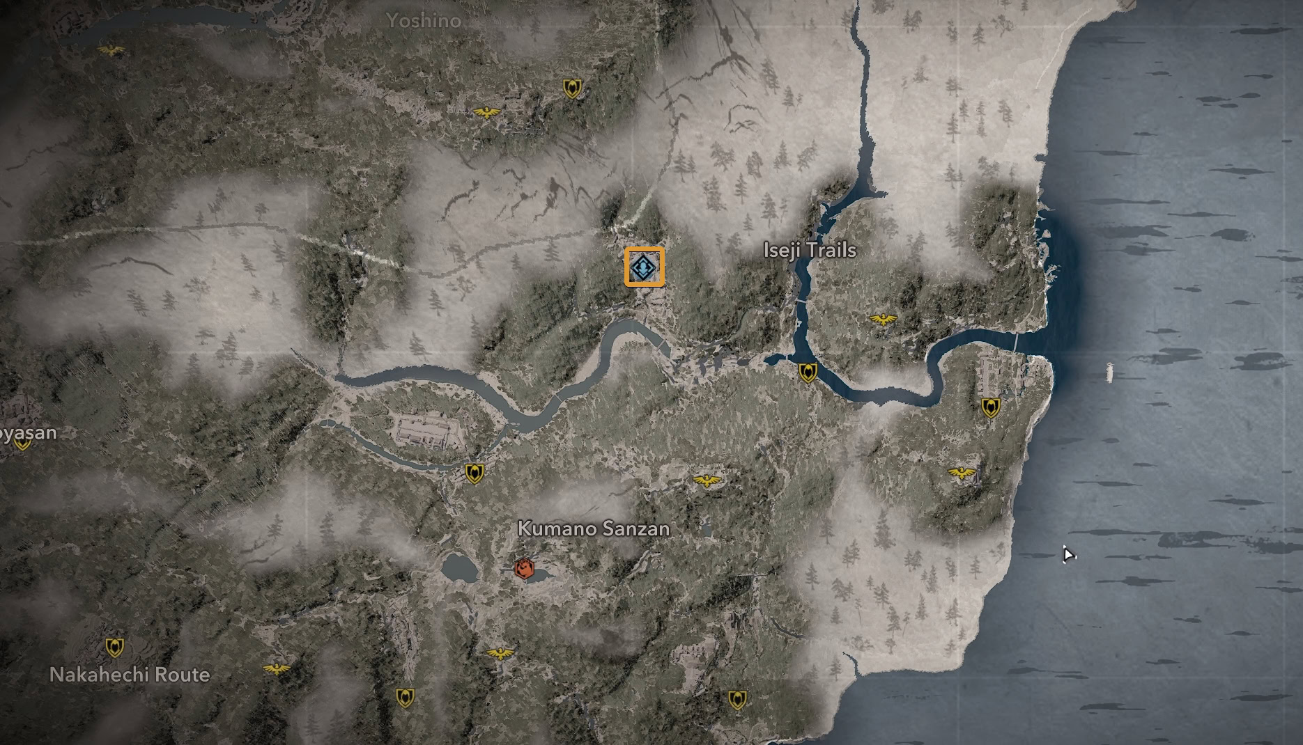 Tsuchi-Gumo - Akagi Fort Map