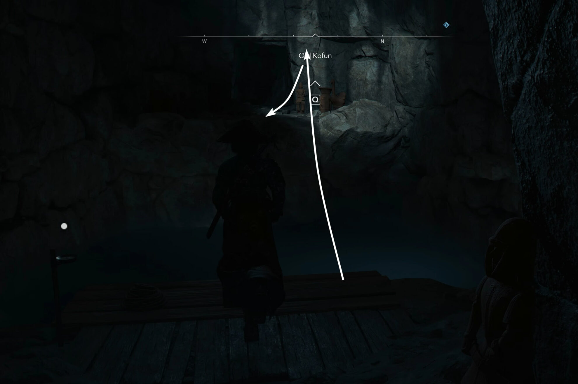 Use Hook and cross to the other side