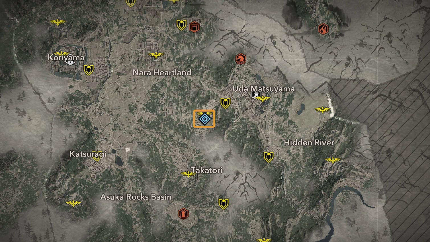 Yagyu Munetoshi Location