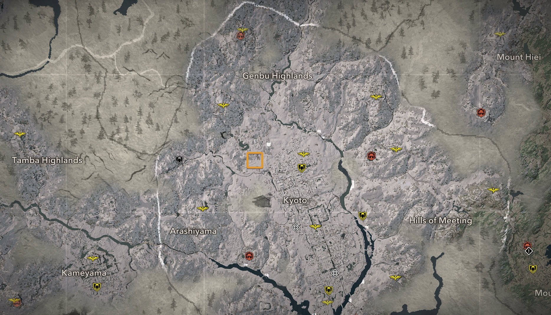 Yamashiro Arena Map