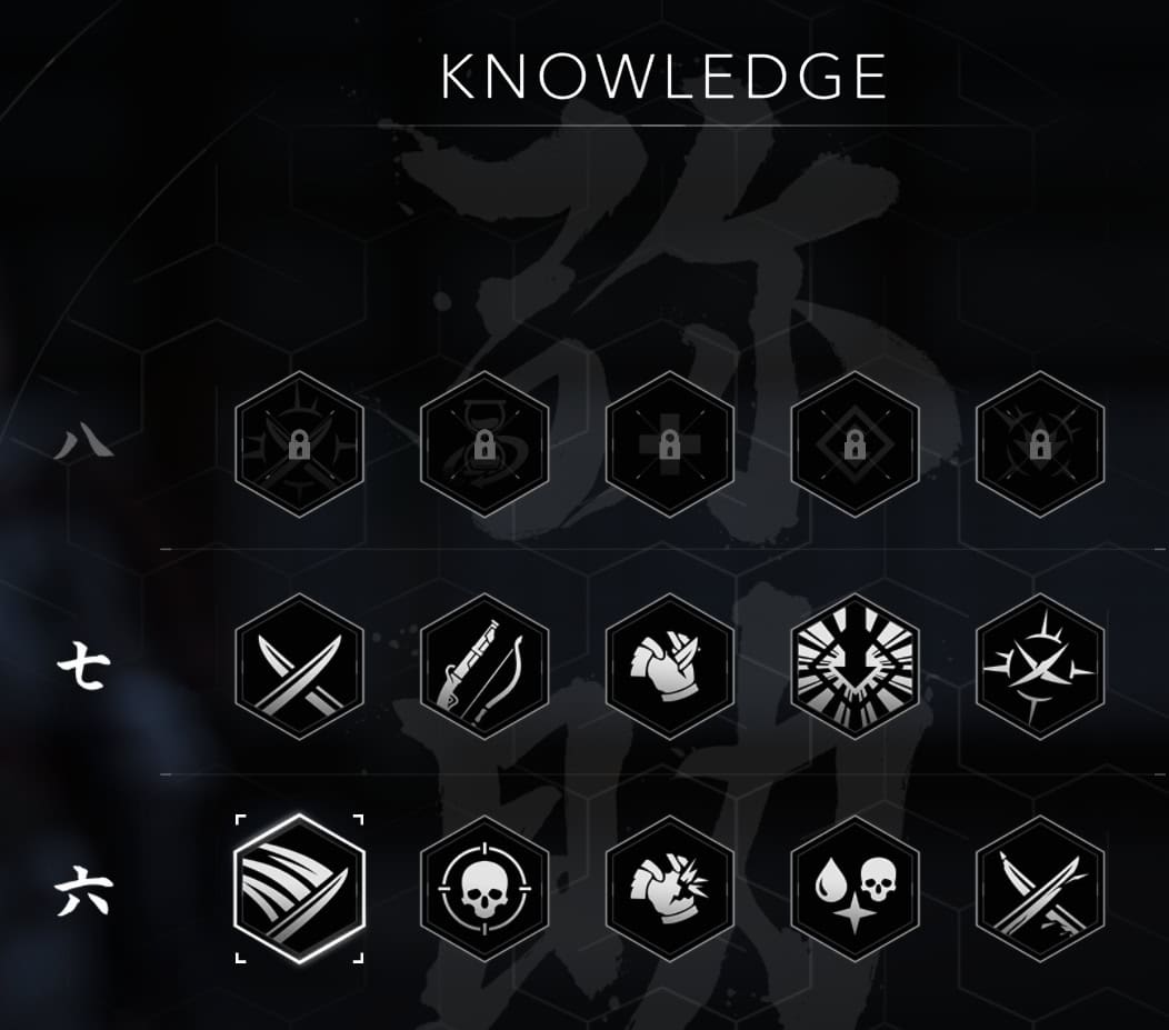 Yasuke Advanced Knowledge Mastery Nodes
