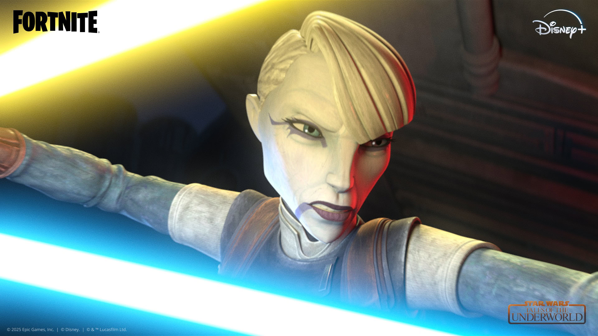Asajj Ventress Loading Screen Fortnite