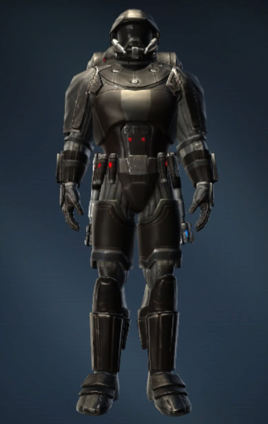 BK-0 Combustion Armor Set Front