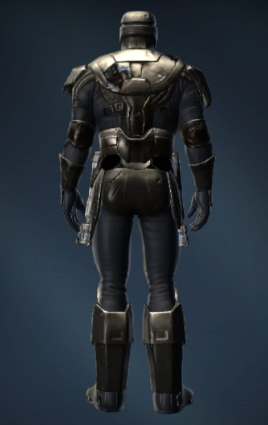 Battleworn Triumvirate Armor Set - Back