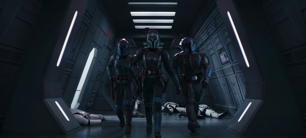 Bo-Katan steals Gozanti cruiser