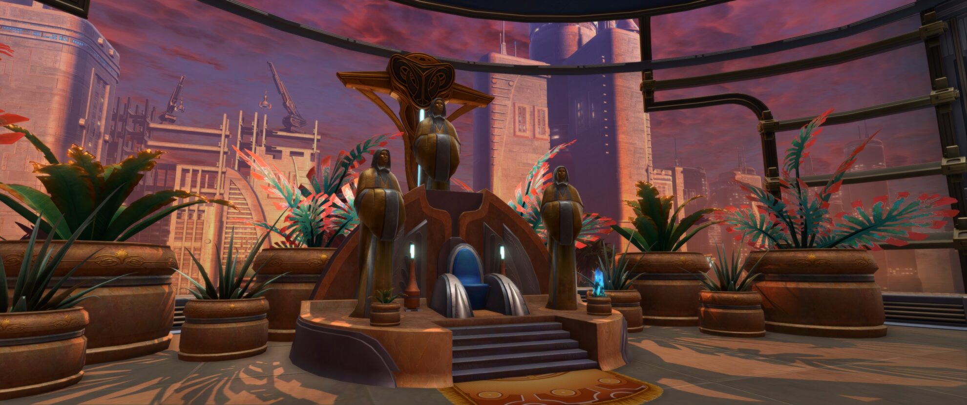 Coruscant Colors and Materials