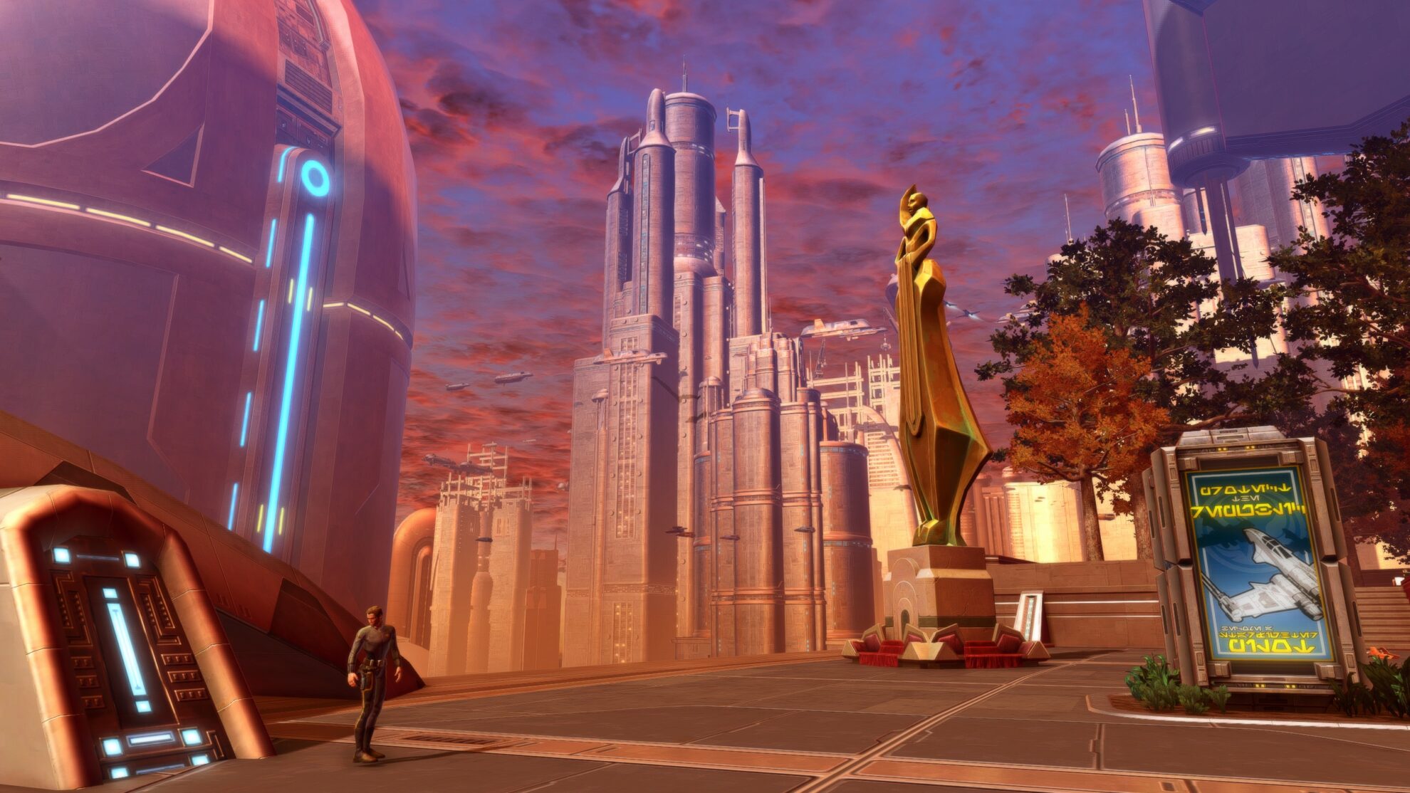 Coruscant Stronghold from Exterior