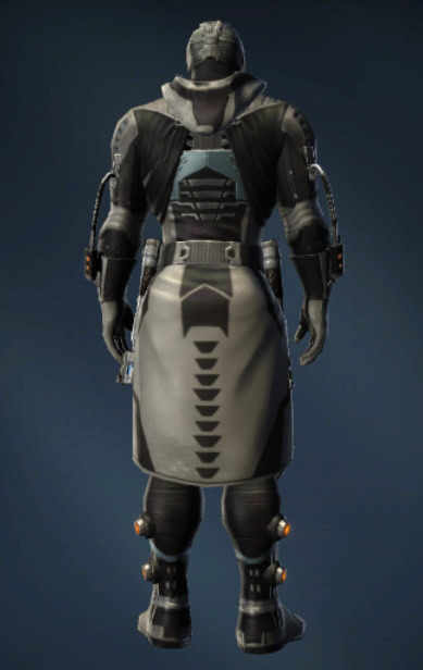 Dramatic Extrovert's Armor Set - Back