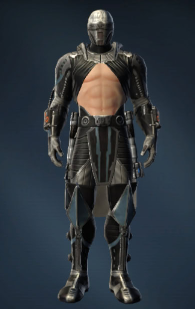 Dramatic Extrovert's Armor Set - Front