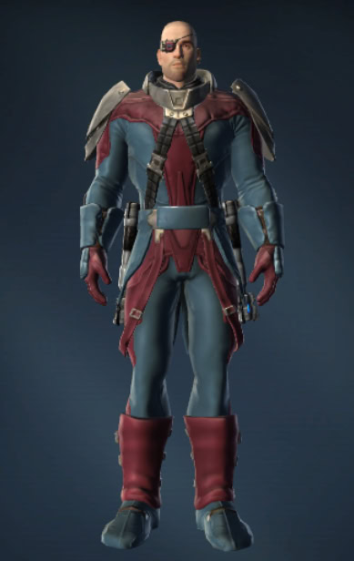 Elite Regulator Armor Set Front - Eyeguard