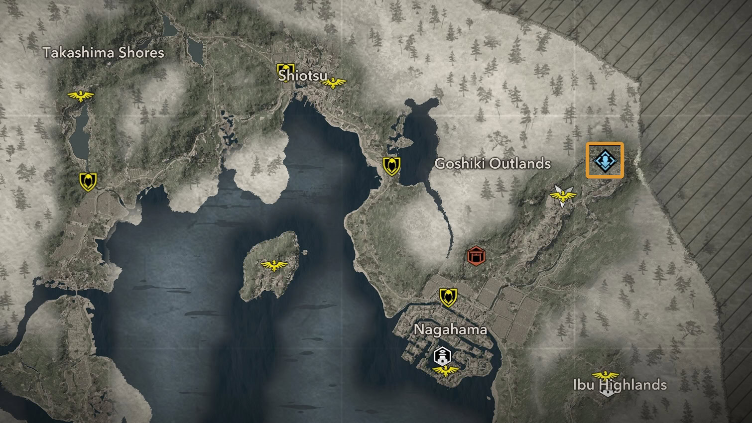 Godai of Void Location