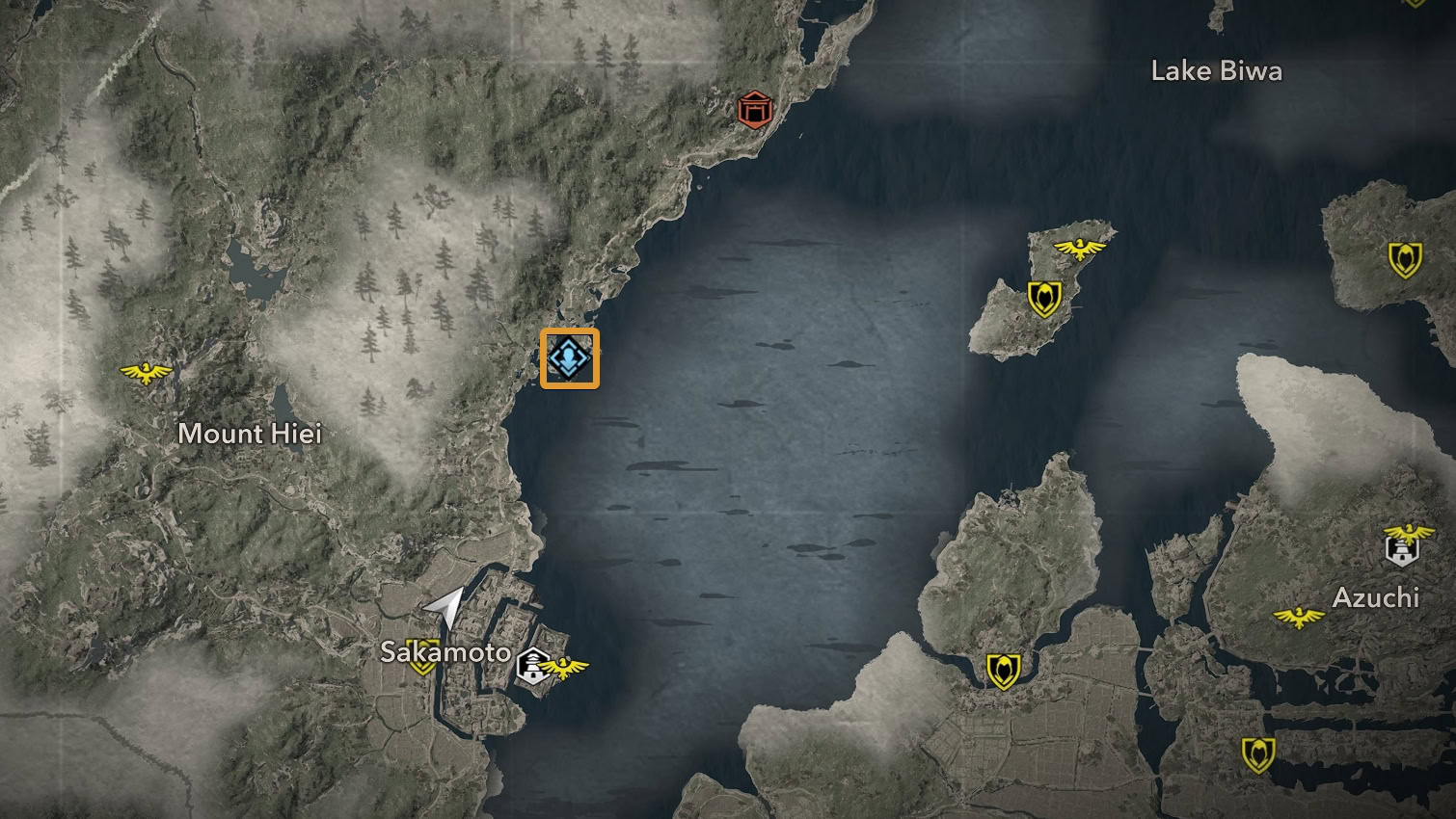 Godai of Water Location