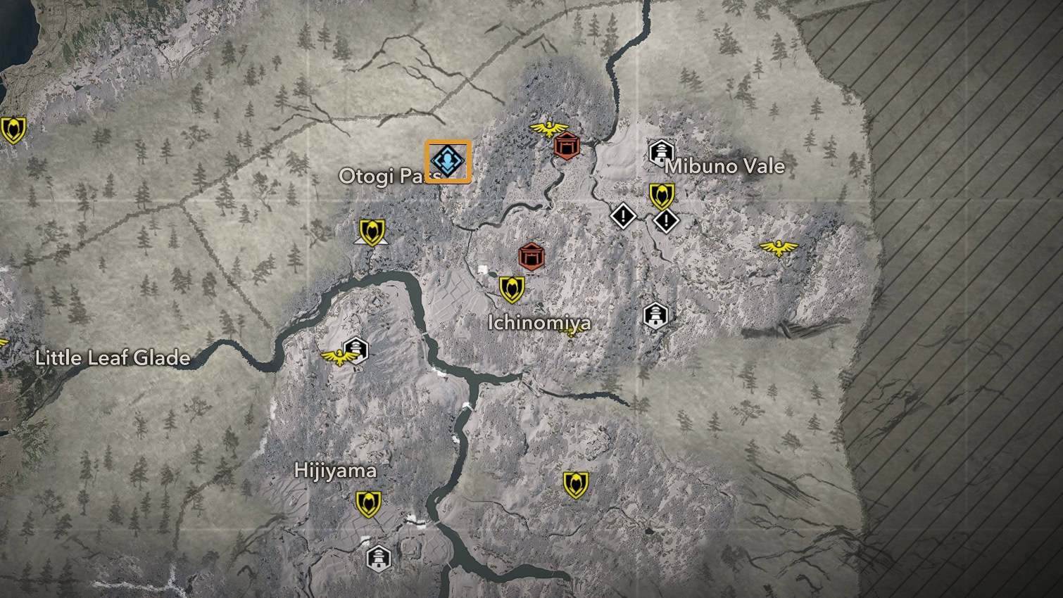 Godai of Wind Location