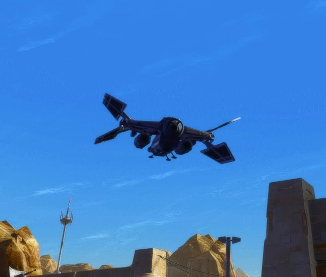 Imperial Bomber with Landing Gear