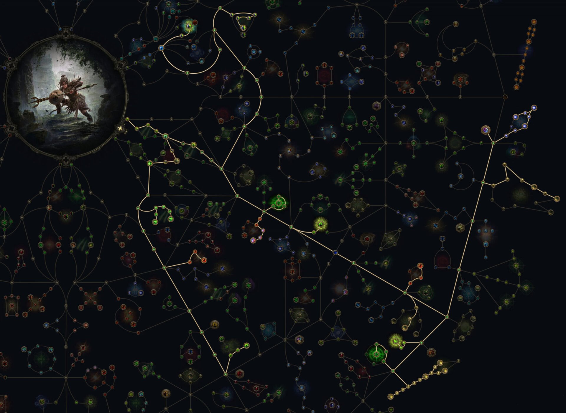 POE2 - Twister Huntress Leveling Build Full Tree