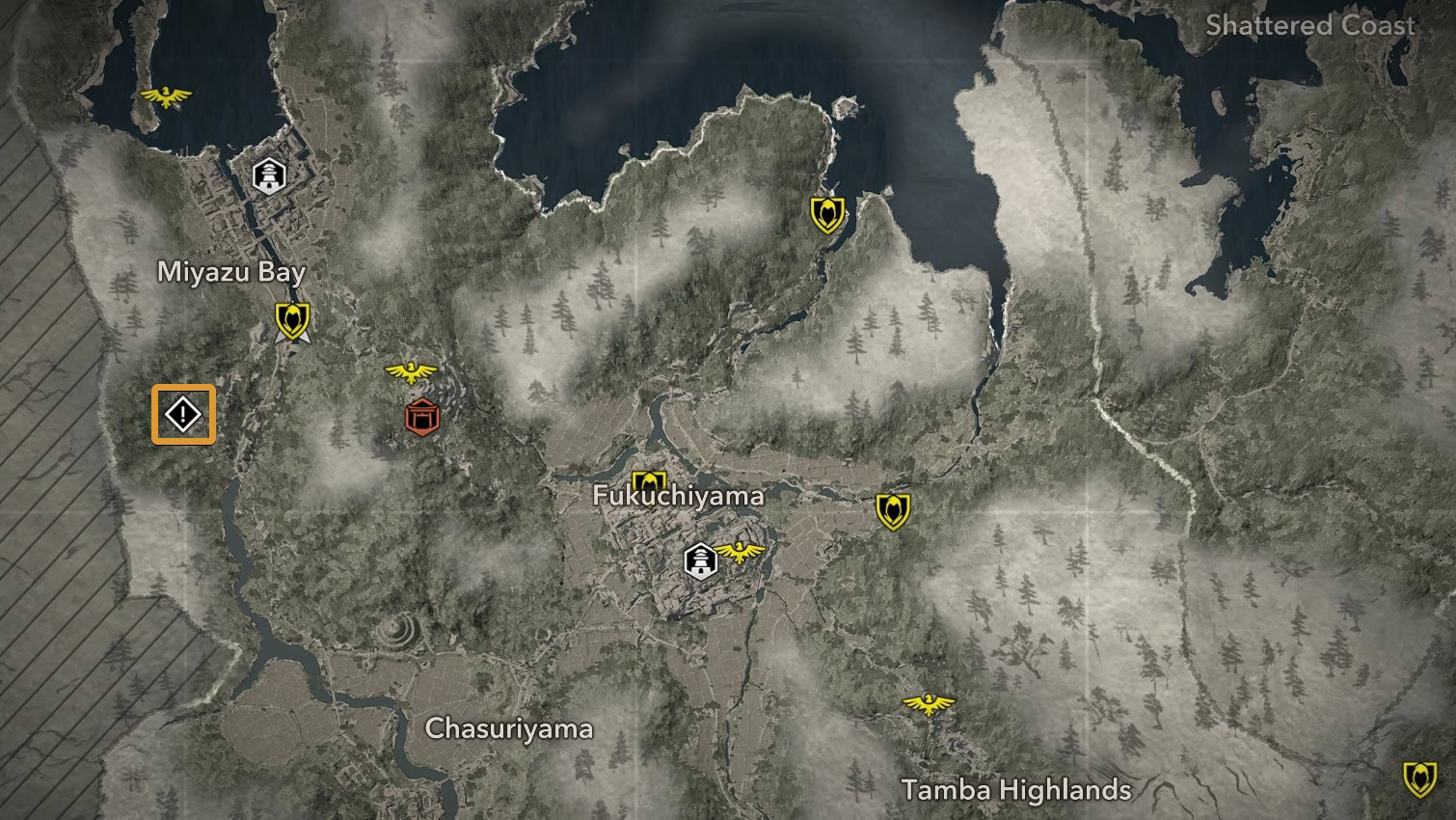 Silver Smugglers Quest Start Location