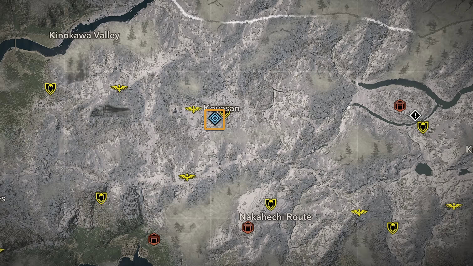 Talk to the Guard Location