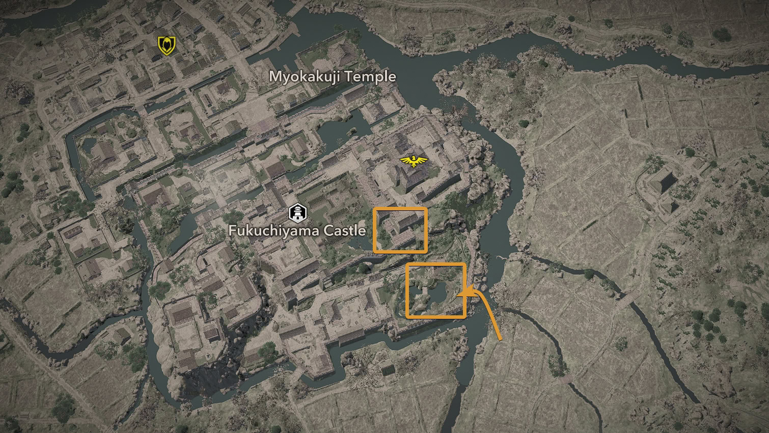 The Iron Hand Location Close Up