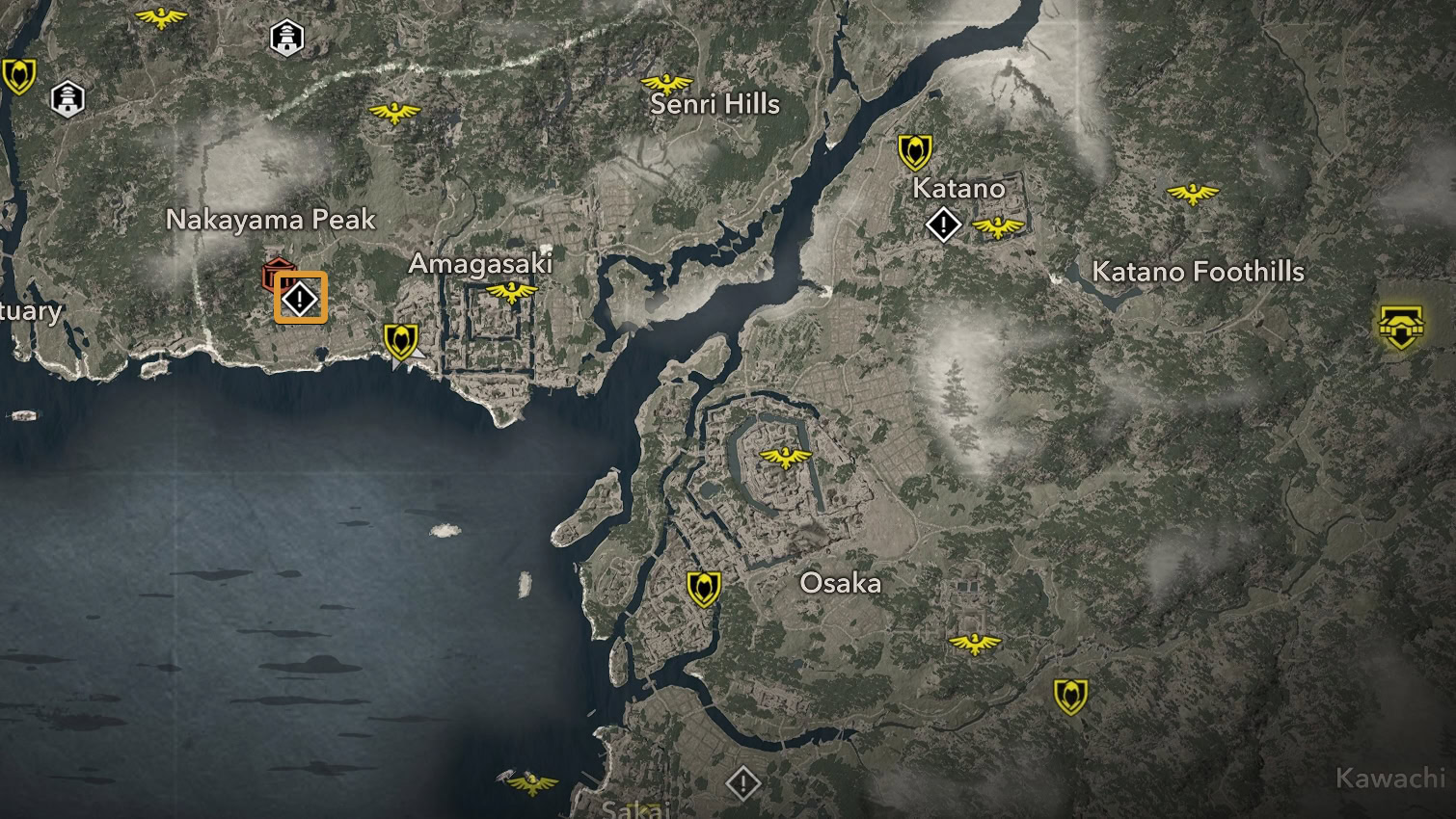 The Kabukimono Quest Location