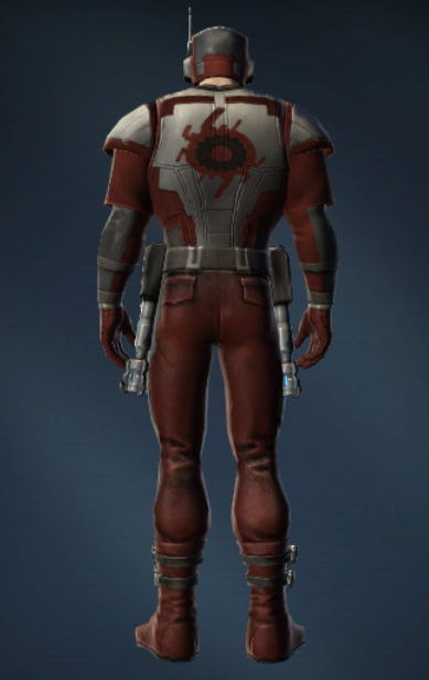 Ubrikkian Industries Corporate Armor Set - Back