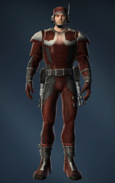 Ubrikkian Industries Corporate Armor Set - Front