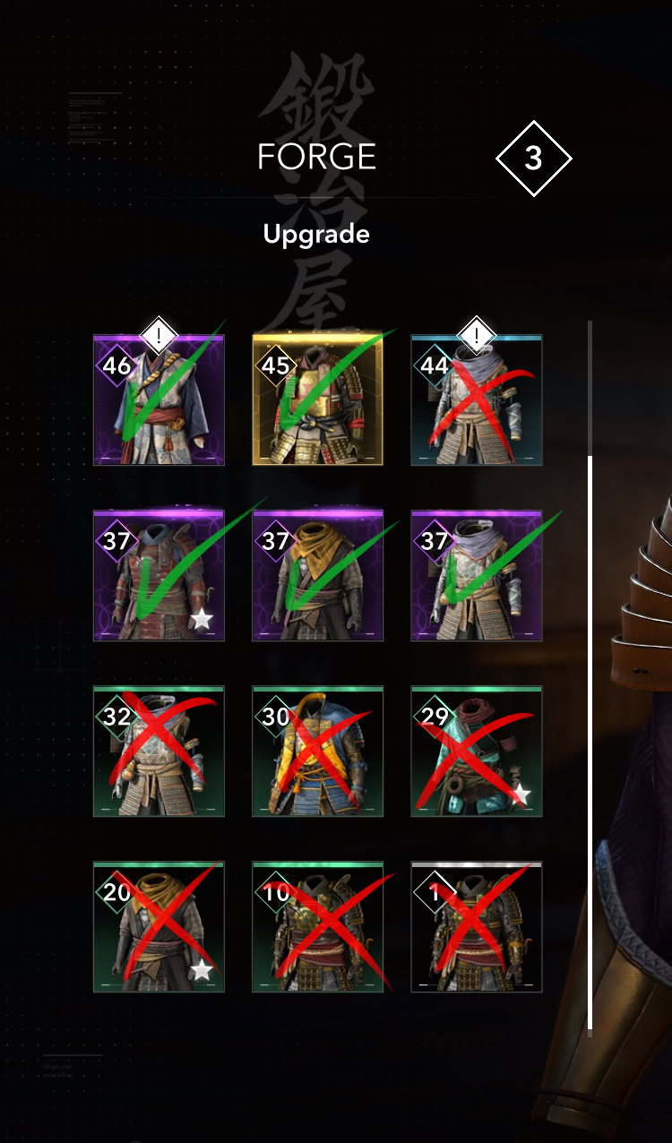 Upgrade Epic and Legendaries with Gold Only