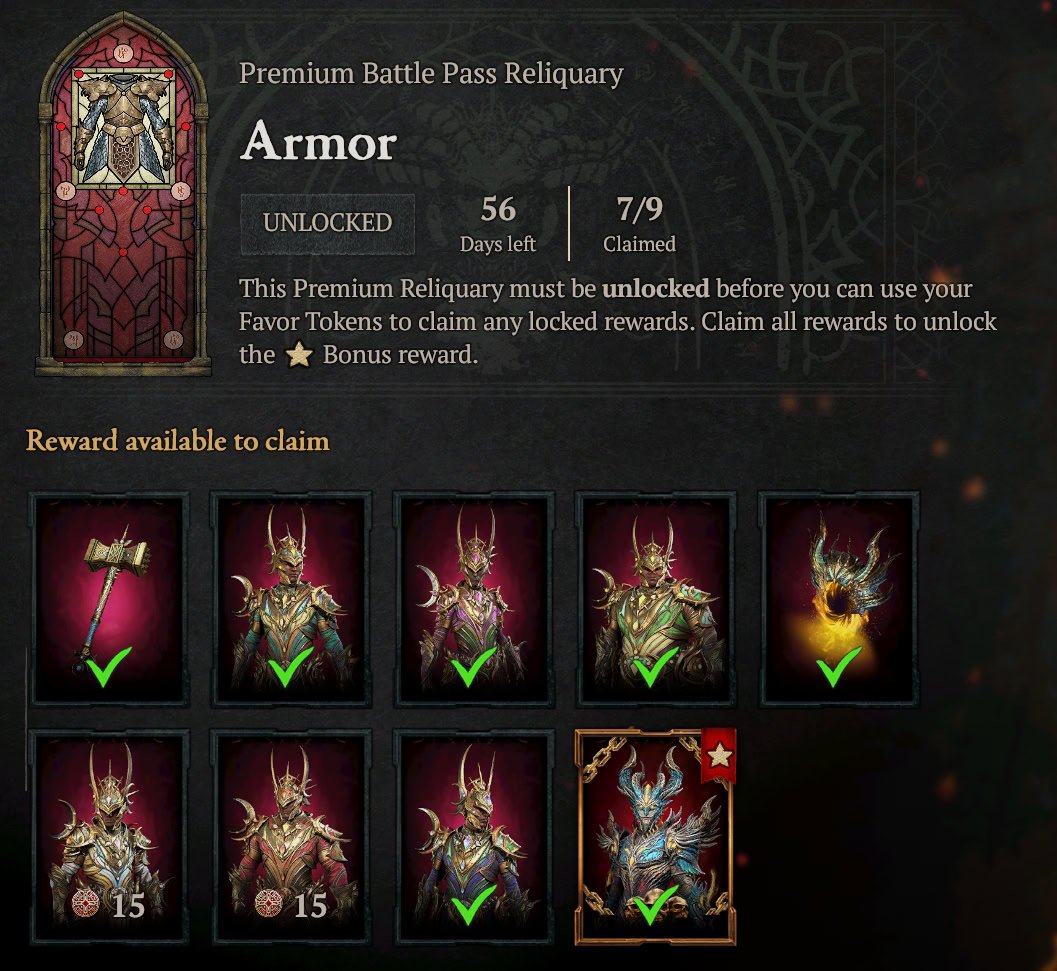 Premium Reliquaries