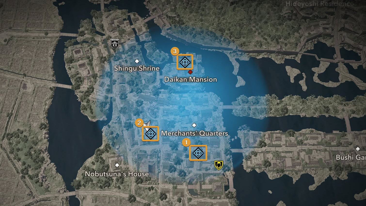 Frois Note Locations