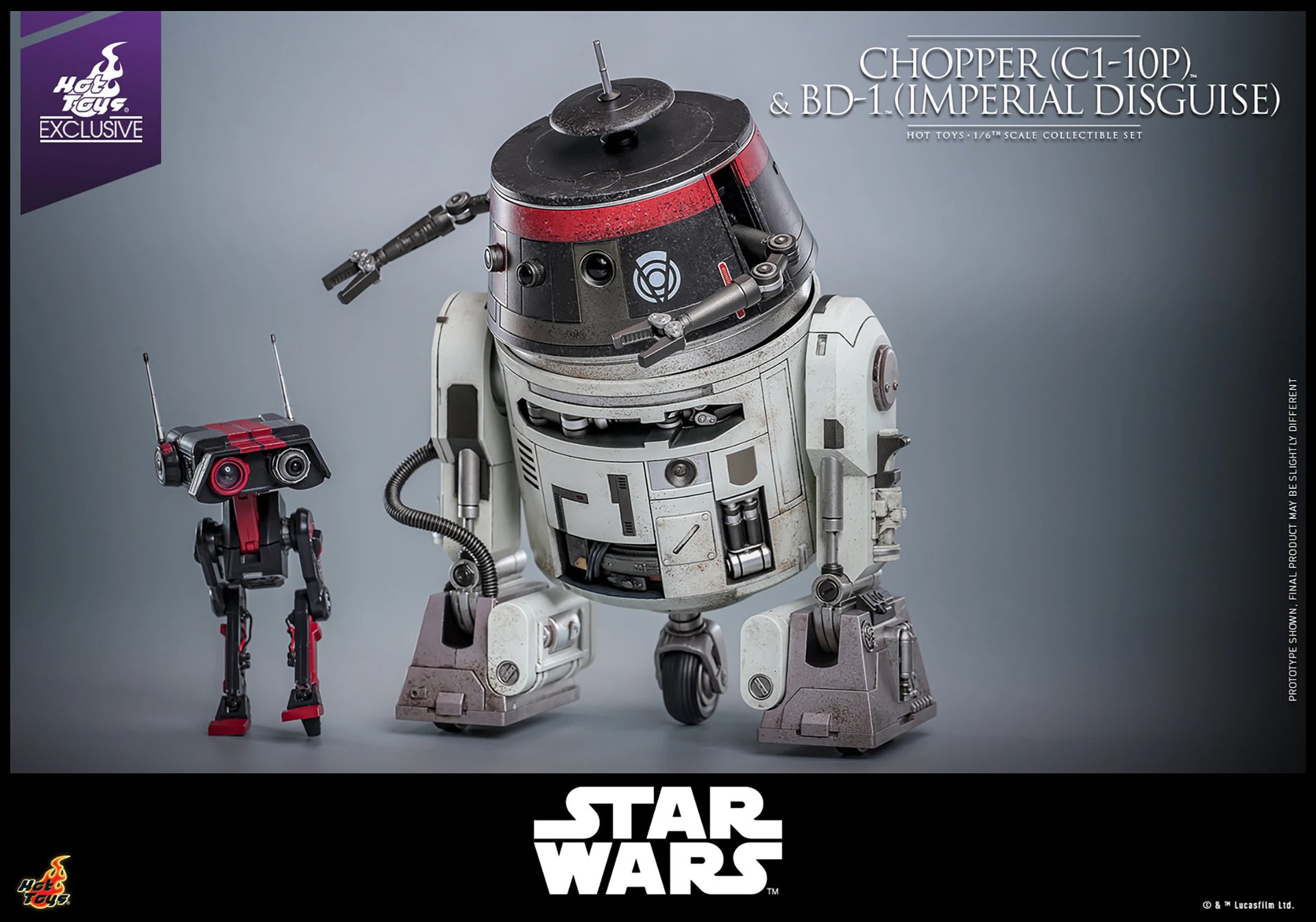 Imperial Chopper and BD-1