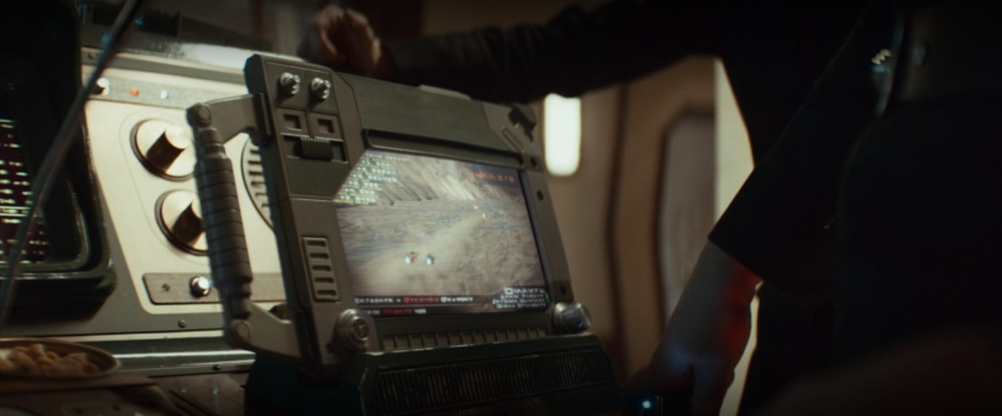 Imperials watching podracing