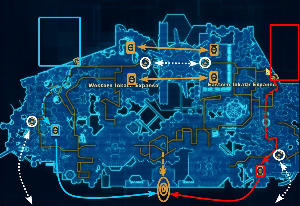 Iokath Expanse Map