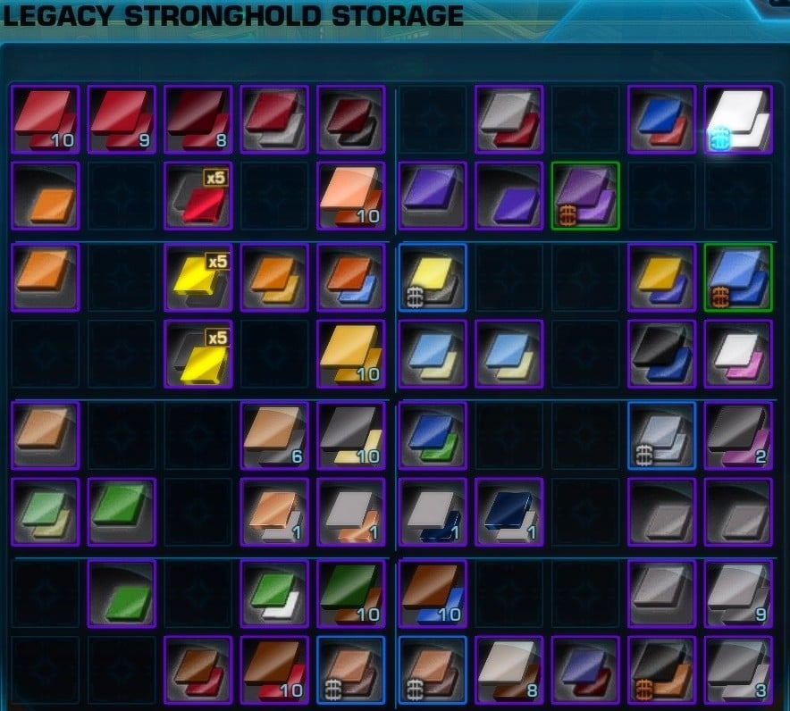 Legacy Stronghold Storage