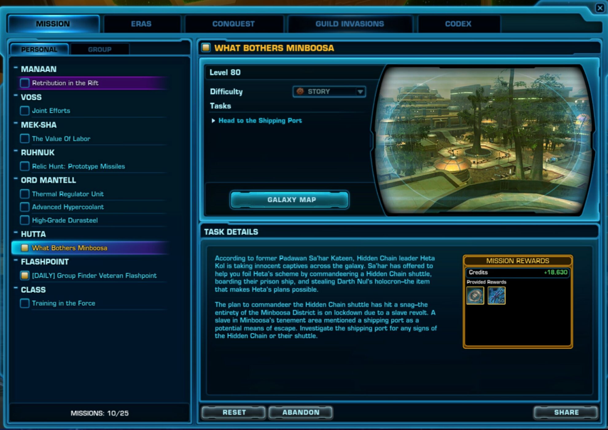 Mission Log 7.7