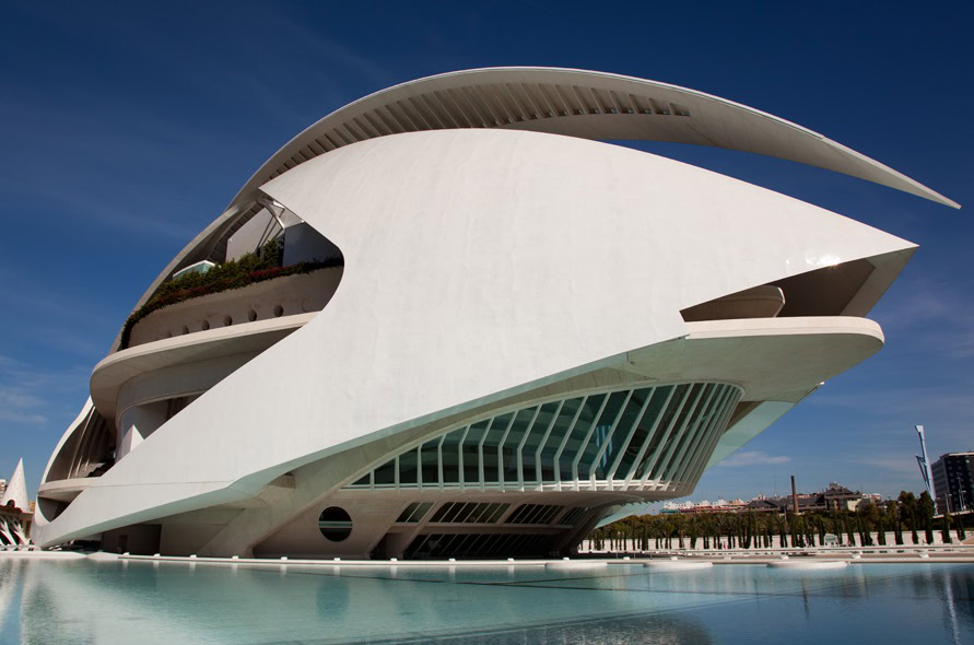 Palacio de las artes Reina Sofia España