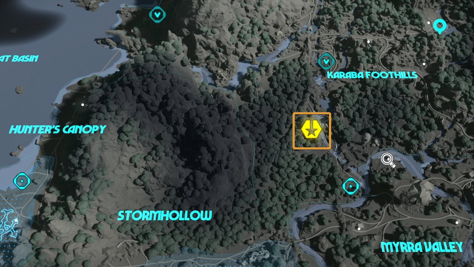 Qorvino's Cave Map