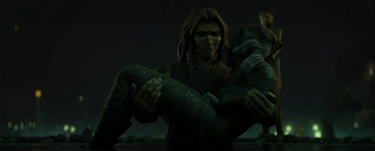 Quinlan Vos carries Ventress