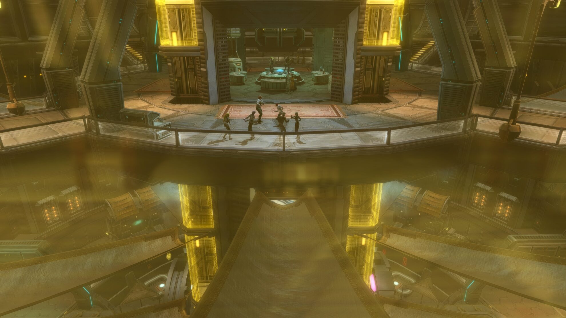 Republic Fleet Stronghold view of the VIP Area