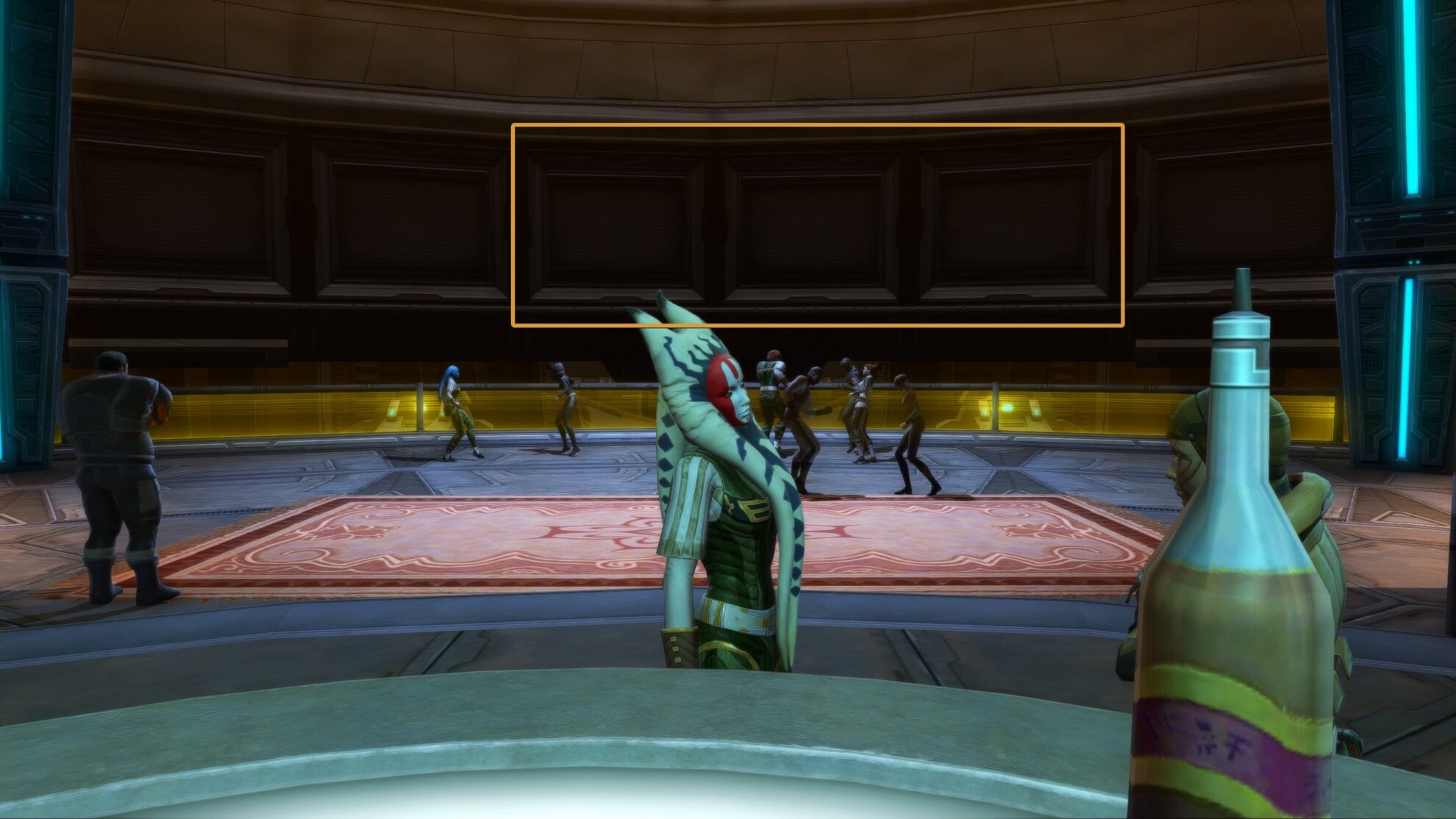 Republic Fleet Stronghold view of the VIP Area