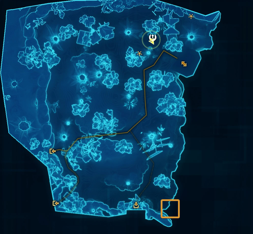Recover Artifacts from Site 1 Map
