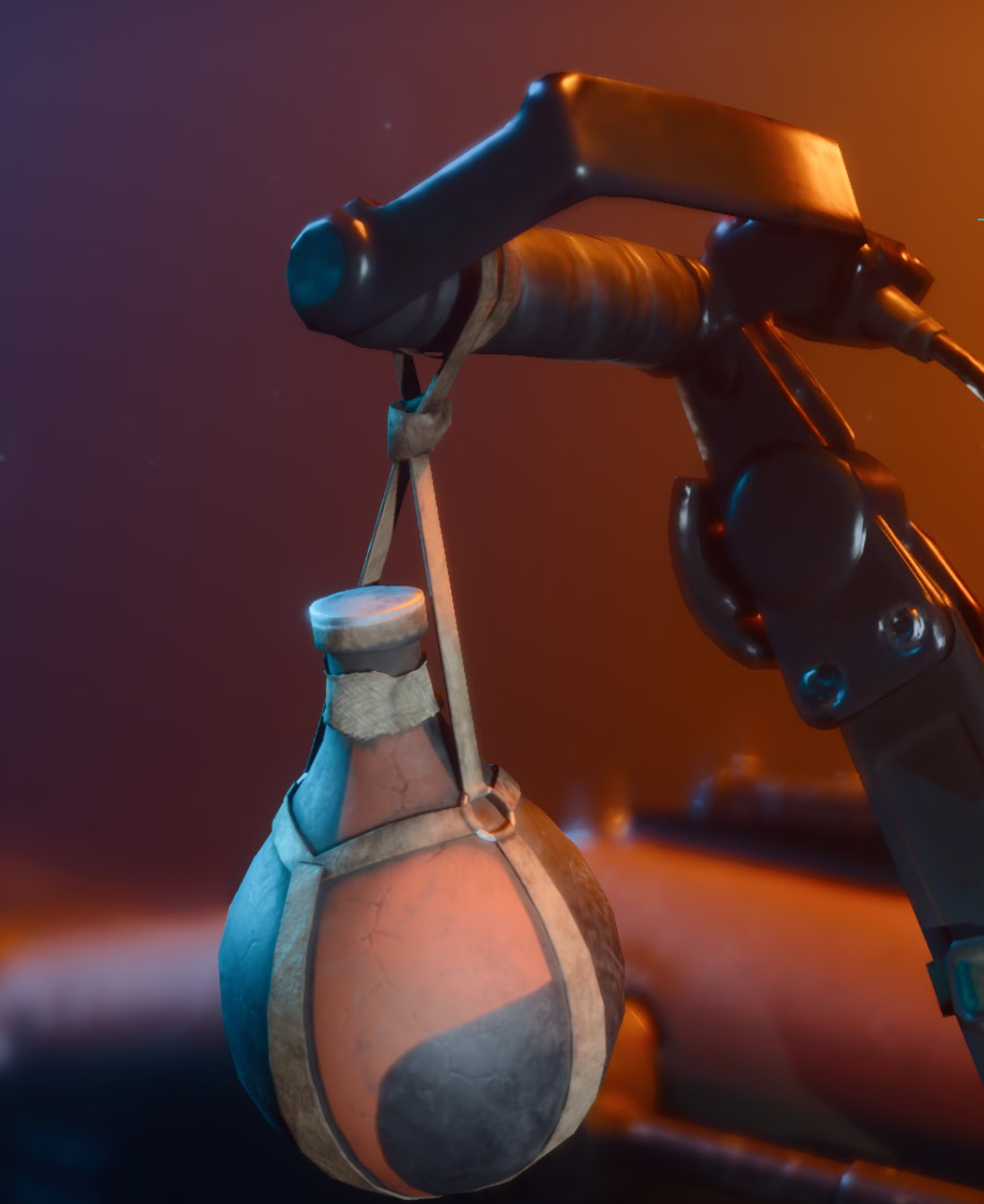 Scout Canteen Trinket - Speeder Preview