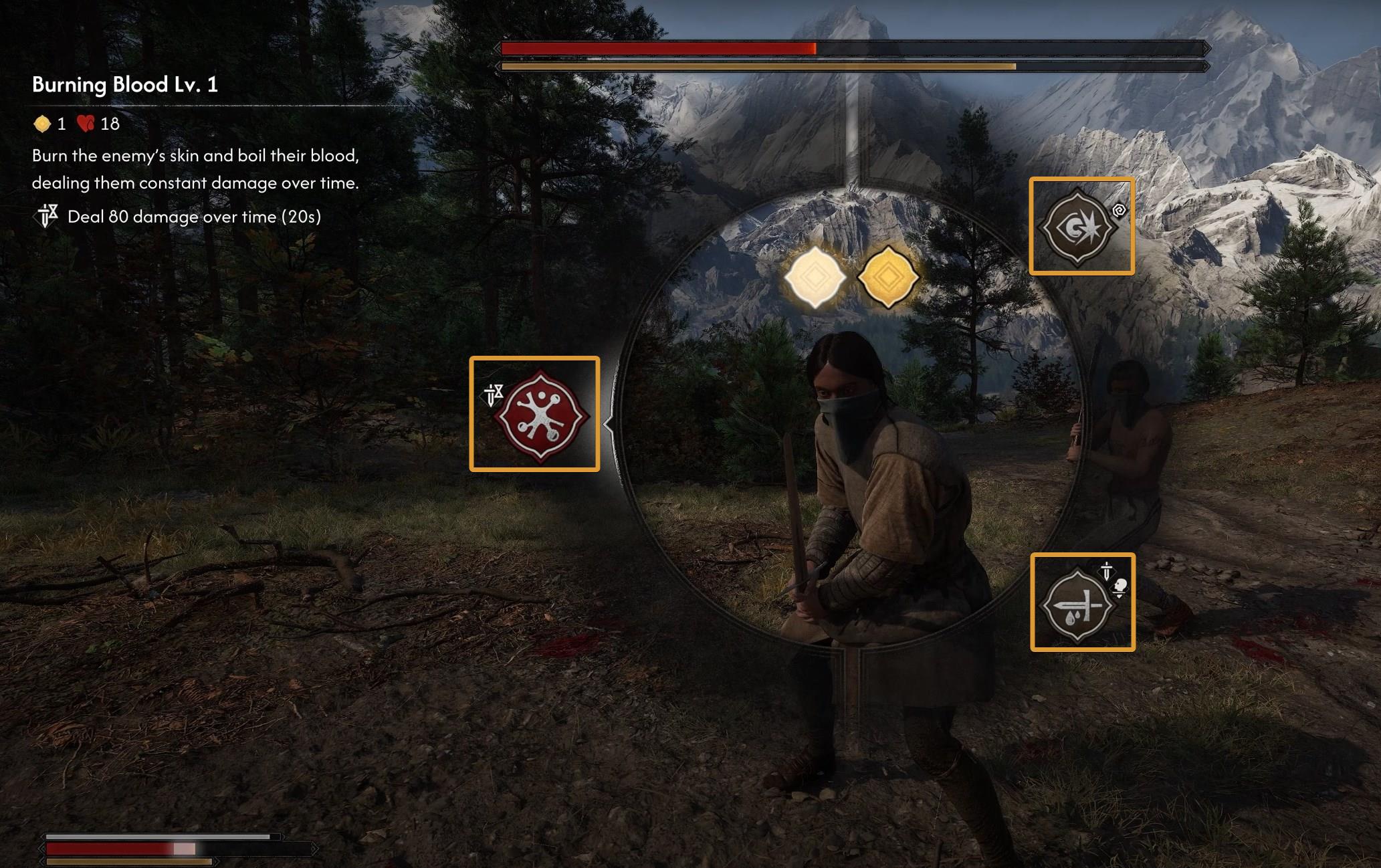 combat abilities