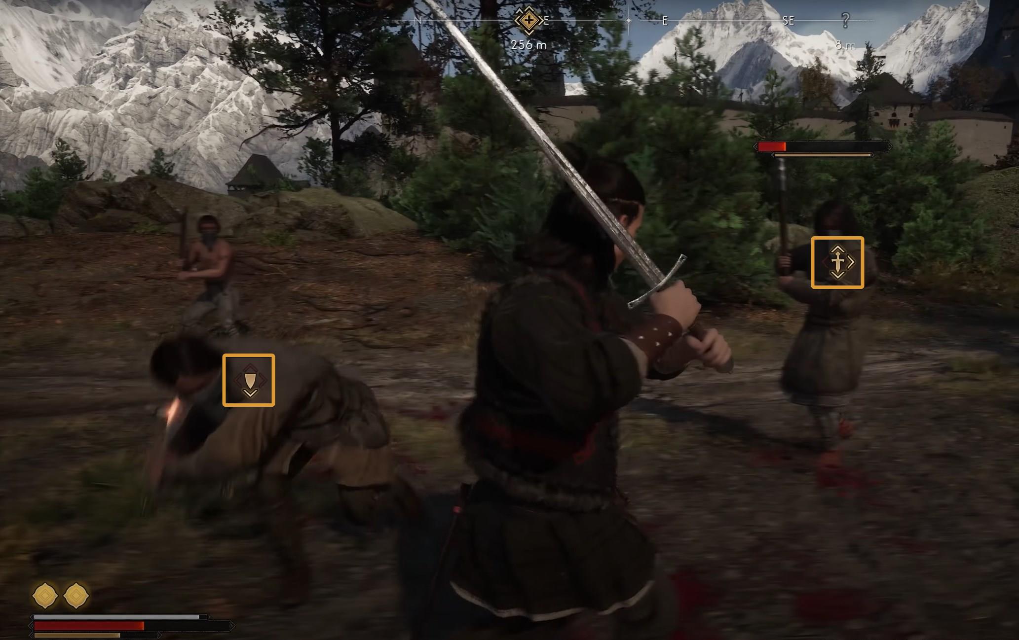 BODW directional combat