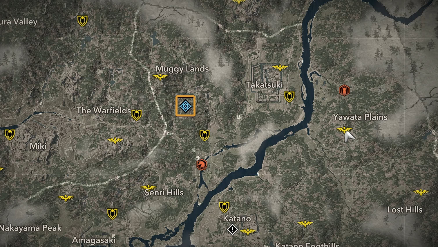 Exterminator Settsu River Killer Map Location