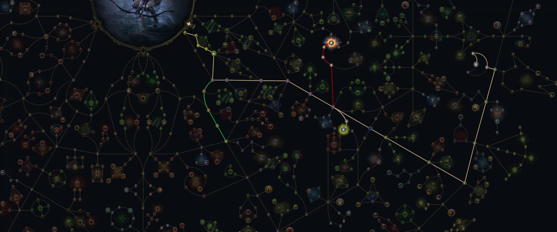 POE2 - Incinerate Pathfinder Passive Tree Act 2