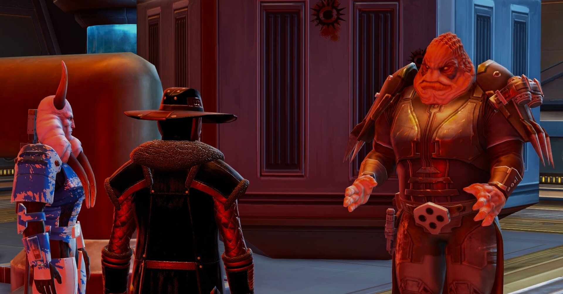 Skadge and Rusk on Nat Shaddaa