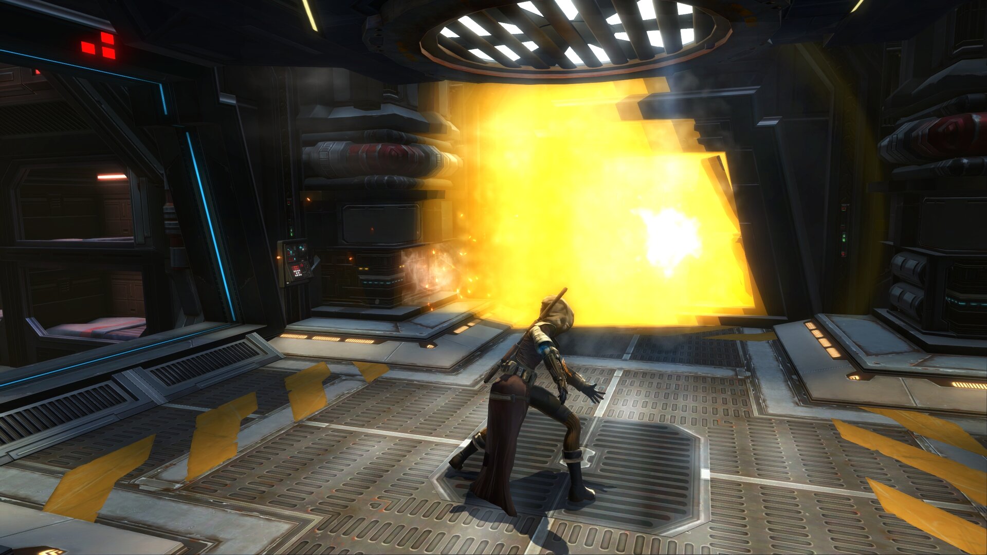 Force User Escaping Detention Cell