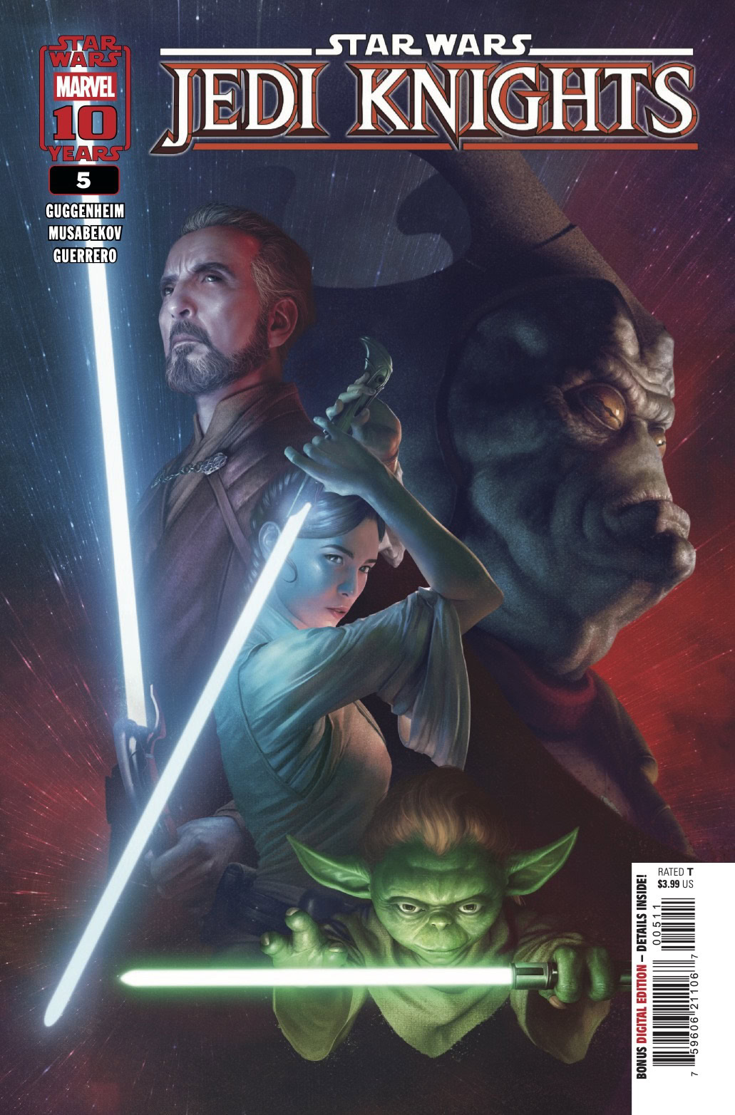 Jedi Knights #5 cover